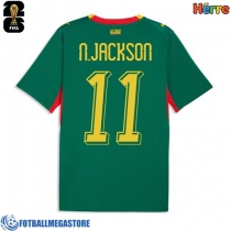 Fotballdrakt Herre Senegal Nicolas Jackson #11 Bortedrakt VM 2026 Kortermet